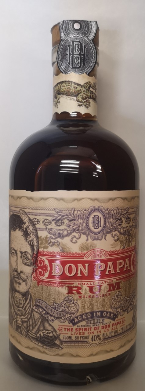 Don Papa Small Batch Rum 750ml Athlone Liquor Store