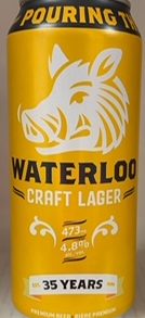 Waterloo Craft Lager Canada 473ml