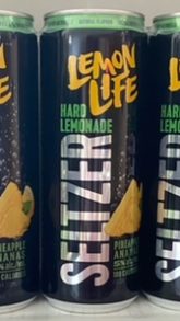 Lemon Life Hard Lemonade Pineapple Seltzer Canada 6Can