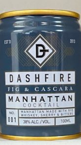 Dashfire Fig & Cascara Manhattan Cocktail USA 100ml