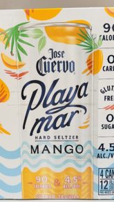 Jose Cuervo Playa Mar Mango Hard Seltzer