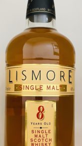 Lismore Single Malt Scotch Whisky 8 Year