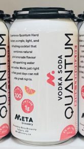 Quantum Pink Lemonade Hard Seltzer Soda 6pk